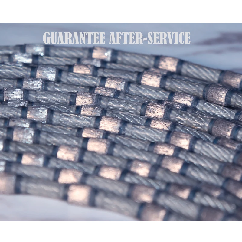 Rubber Sintered Beads Diamond Wire Saw for Stone Marble Granite slab Cutting,Processing Diamond Wires,Diamond Wire Saws