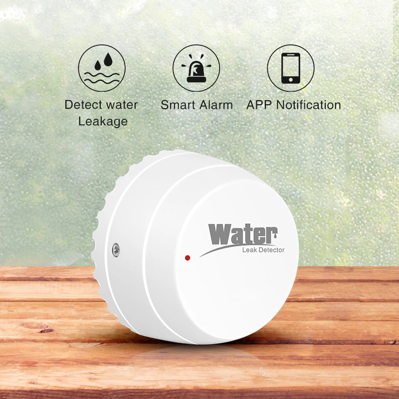 Portable Smart Water sensor wifi/Zigbee water leak sensor with flat cable wholesale price