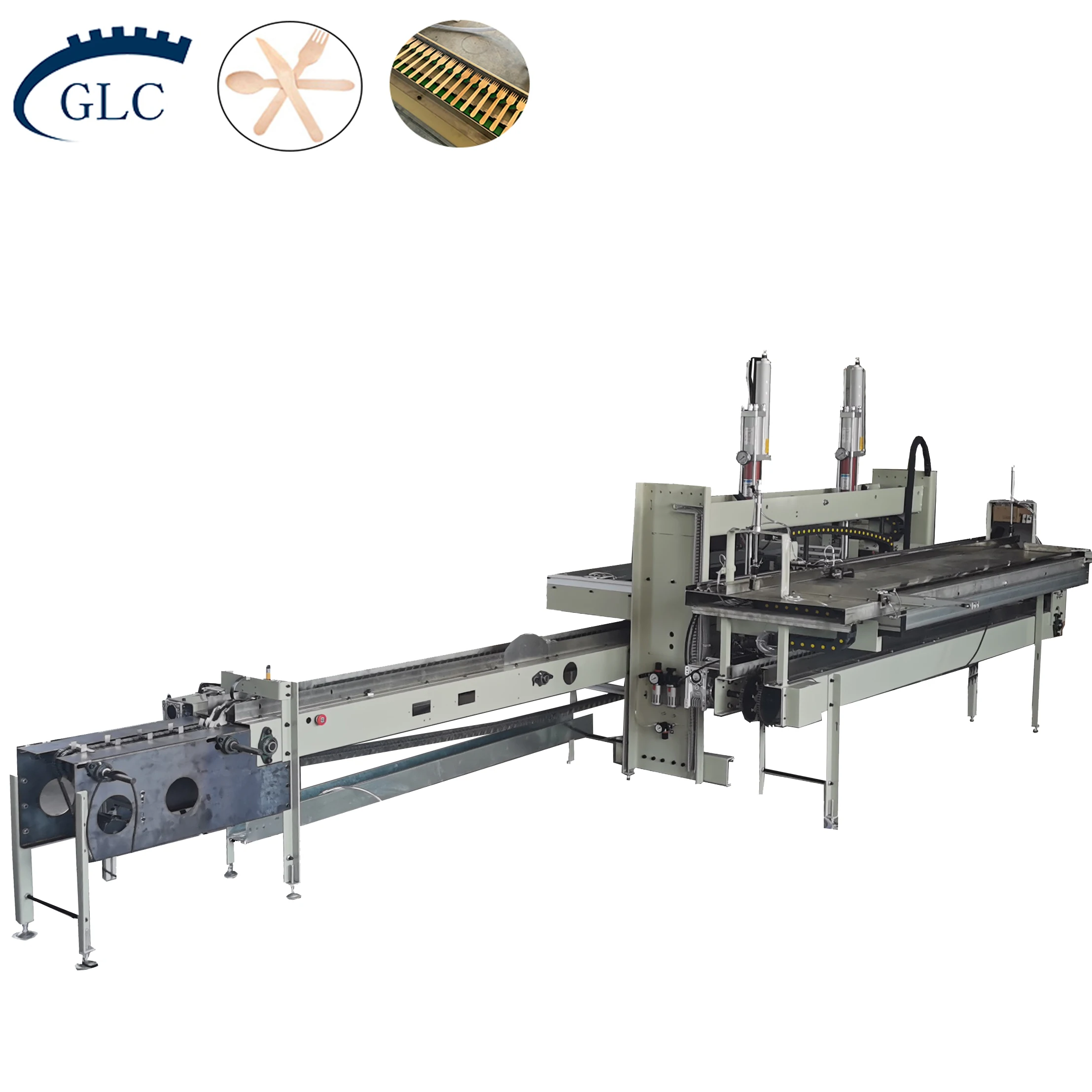 Smart fully automatic wooden spoon fork and knife making machine hot press woodwork machines