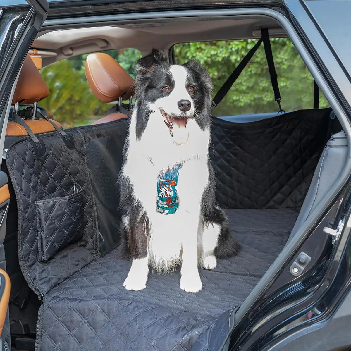 Luxury Back Seat Extender For Dogs Travel Bed Universal Fit Dog Hammock Backseat Car SUV Truck