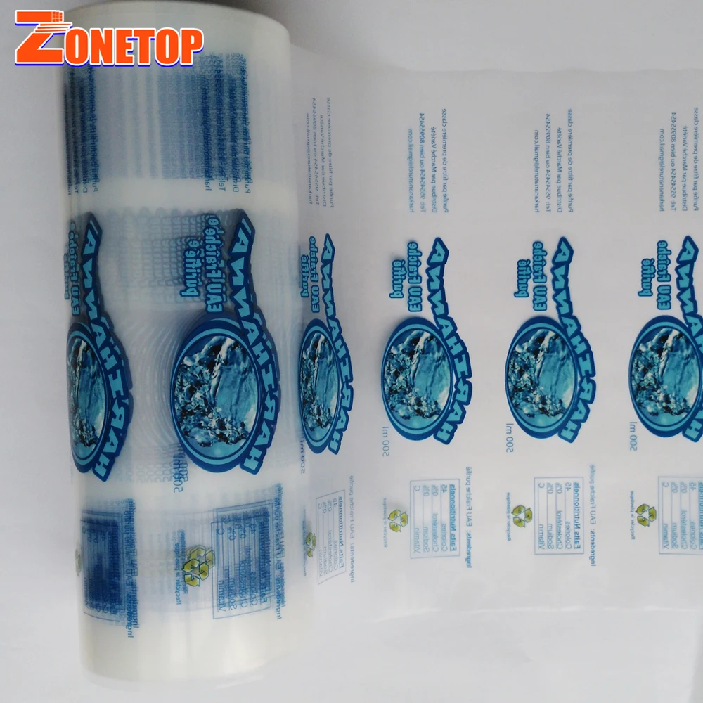 Automatic Sachet Water Machine Used 250ml 500 ml Laminating PE Plastic Sachet Pouch Bag for Water