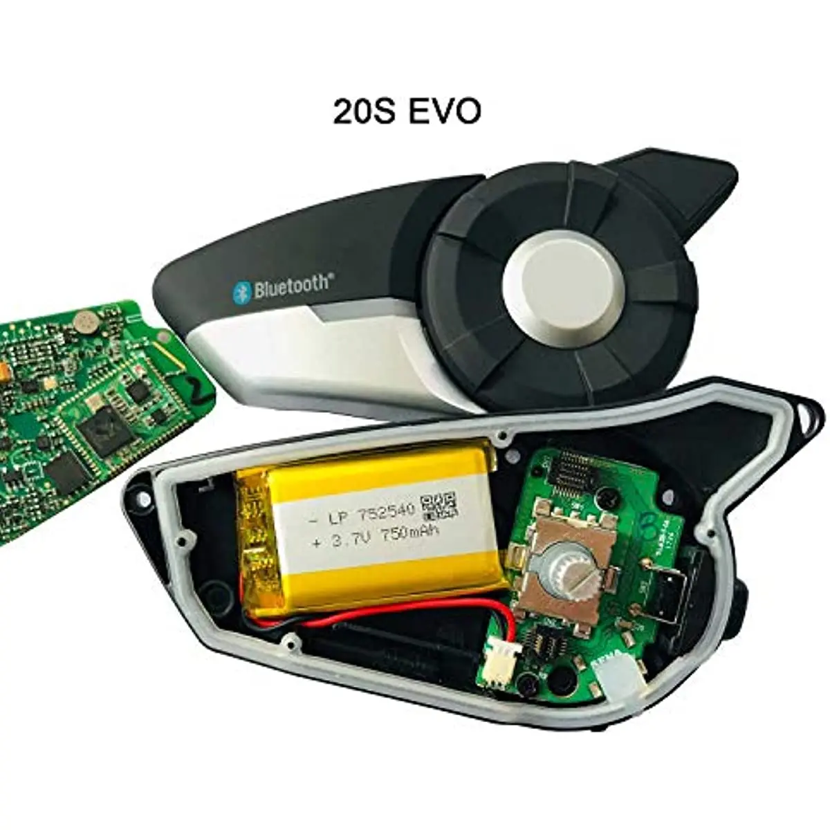 3,7 В 750 мАч 752540 bluetooth гарнитура Замена батареи для Casque Sena 20S Evo домофон Moto Oreillette мини литий-полимерный аккумулятор