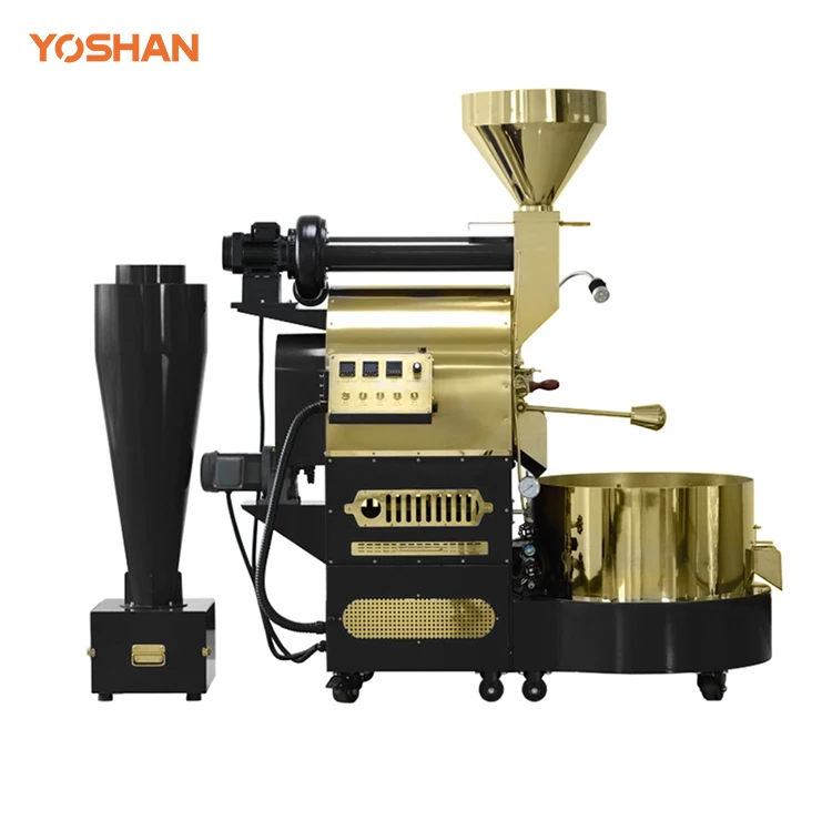 Yoshan Professional Gas Sample Electric Set 30kg 20kg 12kg 10kg 6kg 5kg Commercia Toaster Bean Machine Coffee Roasters For Sale