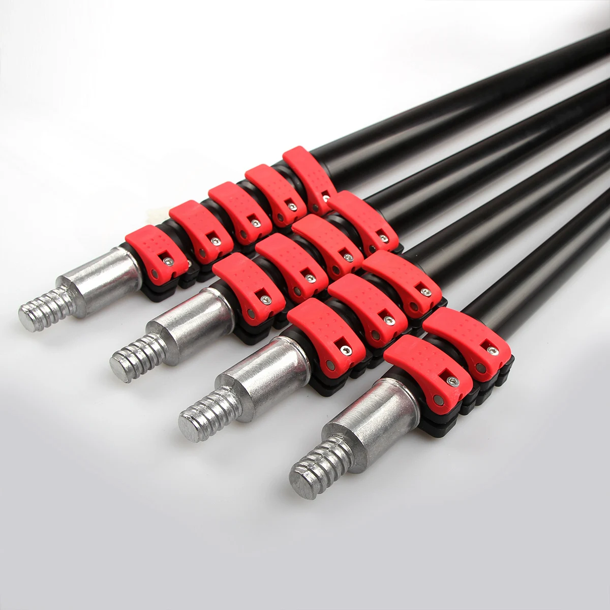 Xinxing Disposable Metal Telescopic Poles Aluminum Cleaning Rod Anodizing Window Cleaner Water Fed Pole Window Cleaning System