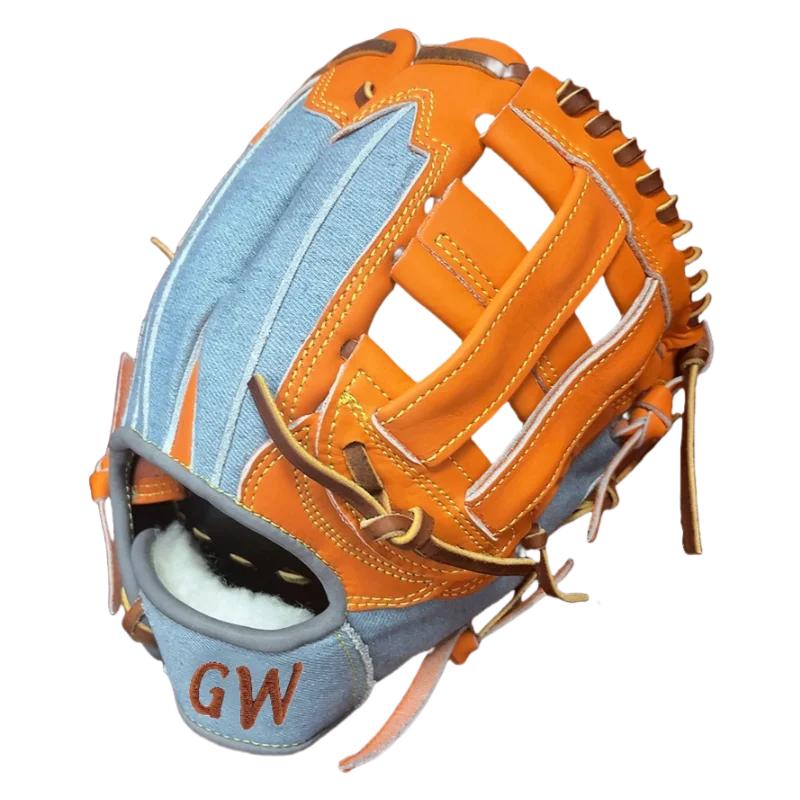 Custom Professional Denim Jean Softball Baseball Gloves