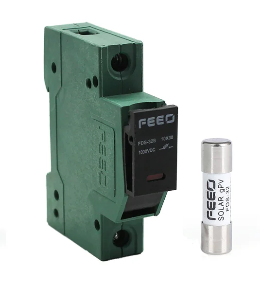 Good choice Thermal fuse Ceramic 1p 1000v Solar panel 800v 15a DC Fuse holder