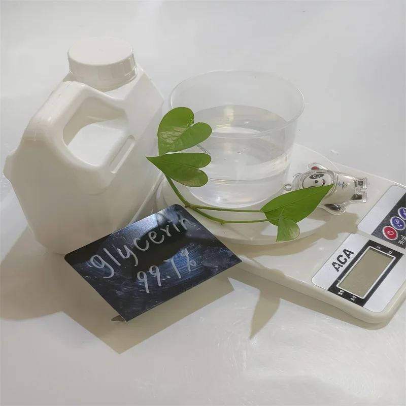 Food Grade Glycerin 99.5% with CAS 56-81-5 as Food Additives