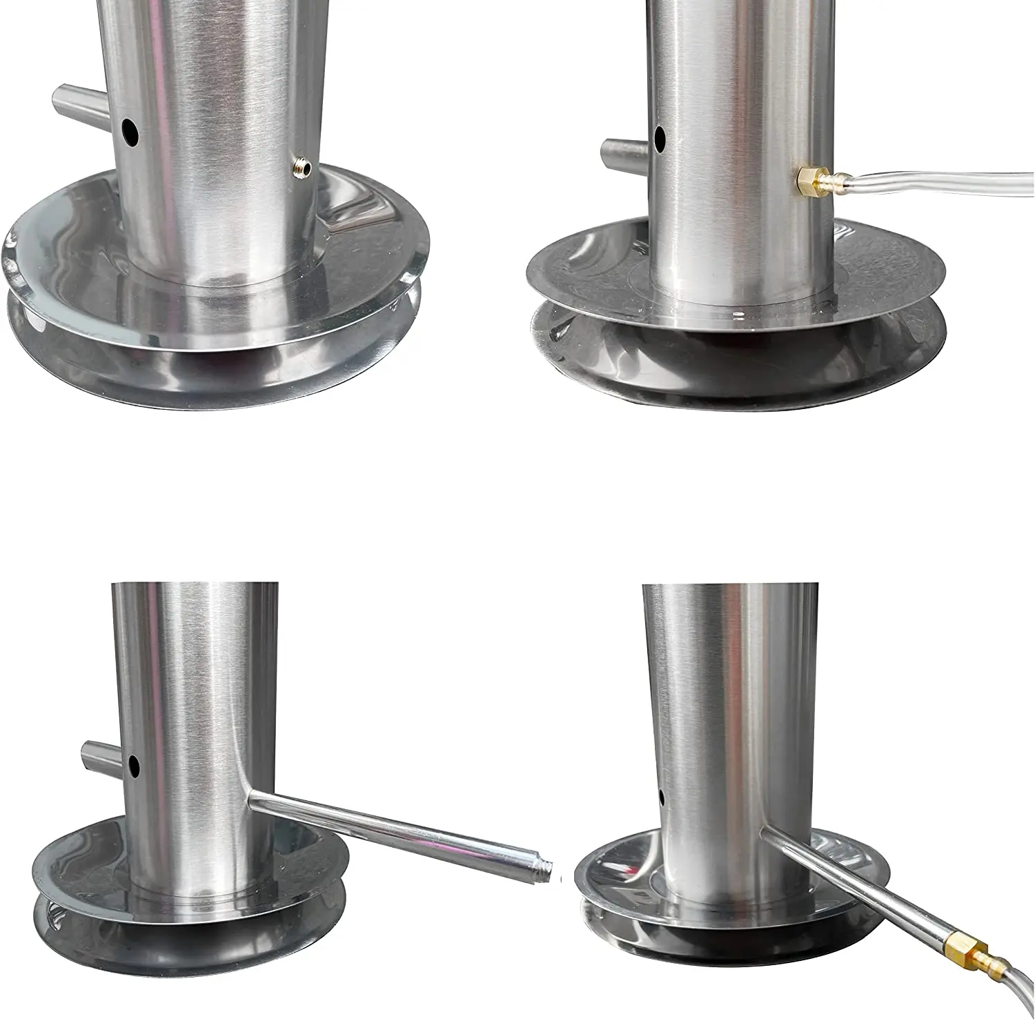 Stainless Steel Cold Smoke Generator for BBQ Machine-Made Charcoal Pan Accessory for Cooking Bacon Fish Meat Dust Smoker Tools