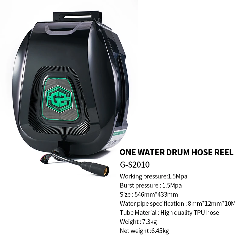 Car workshop product water air electric pressure washer hose reel single car detailing equipment tools