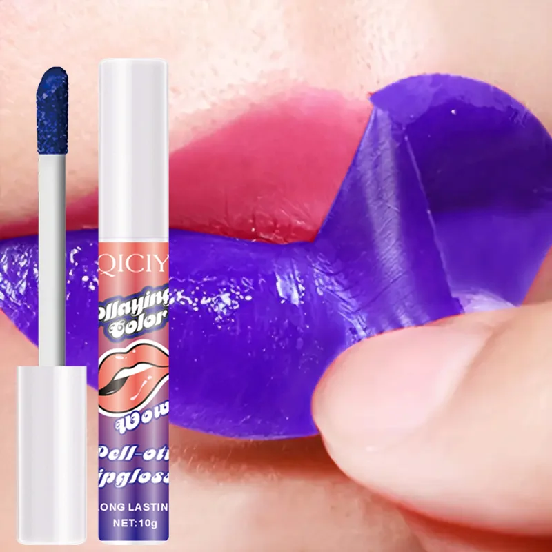 Wholesale Julystar Lip Stain 6 Colors High Pigment Waterproof Long Lasting Non Smudging Hide Lip Lines Matte Peel Off Lip Tint