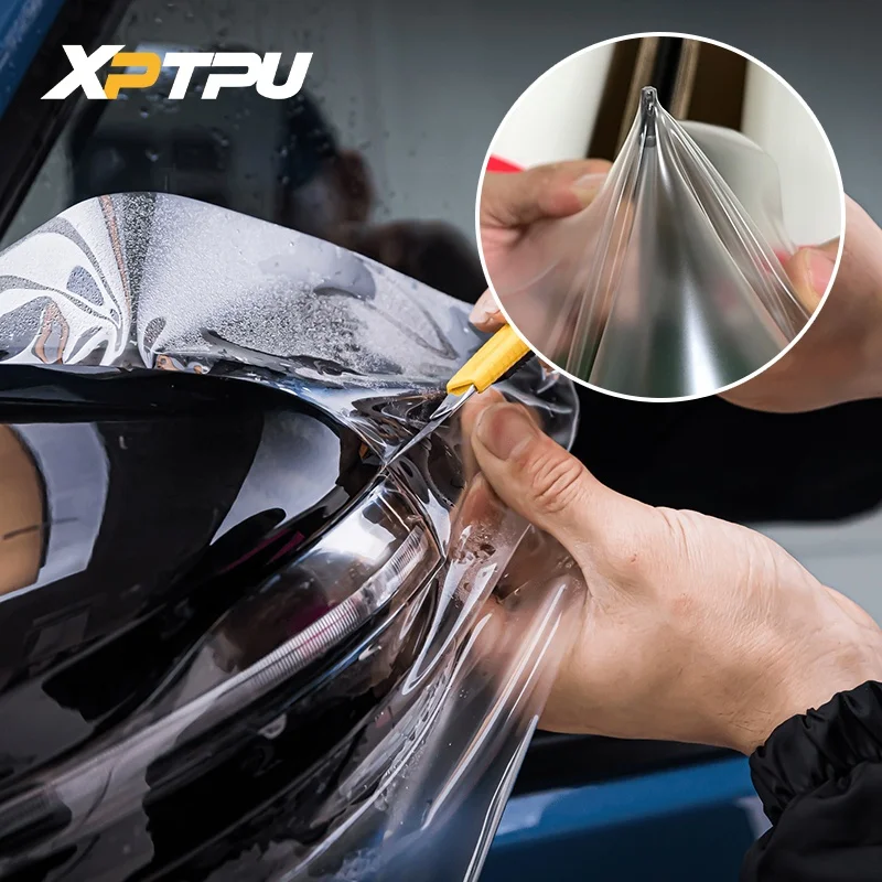 Xpel transparent glossy ppf paint protective film self healing 7.5mil car films tph car wrapping film for car body