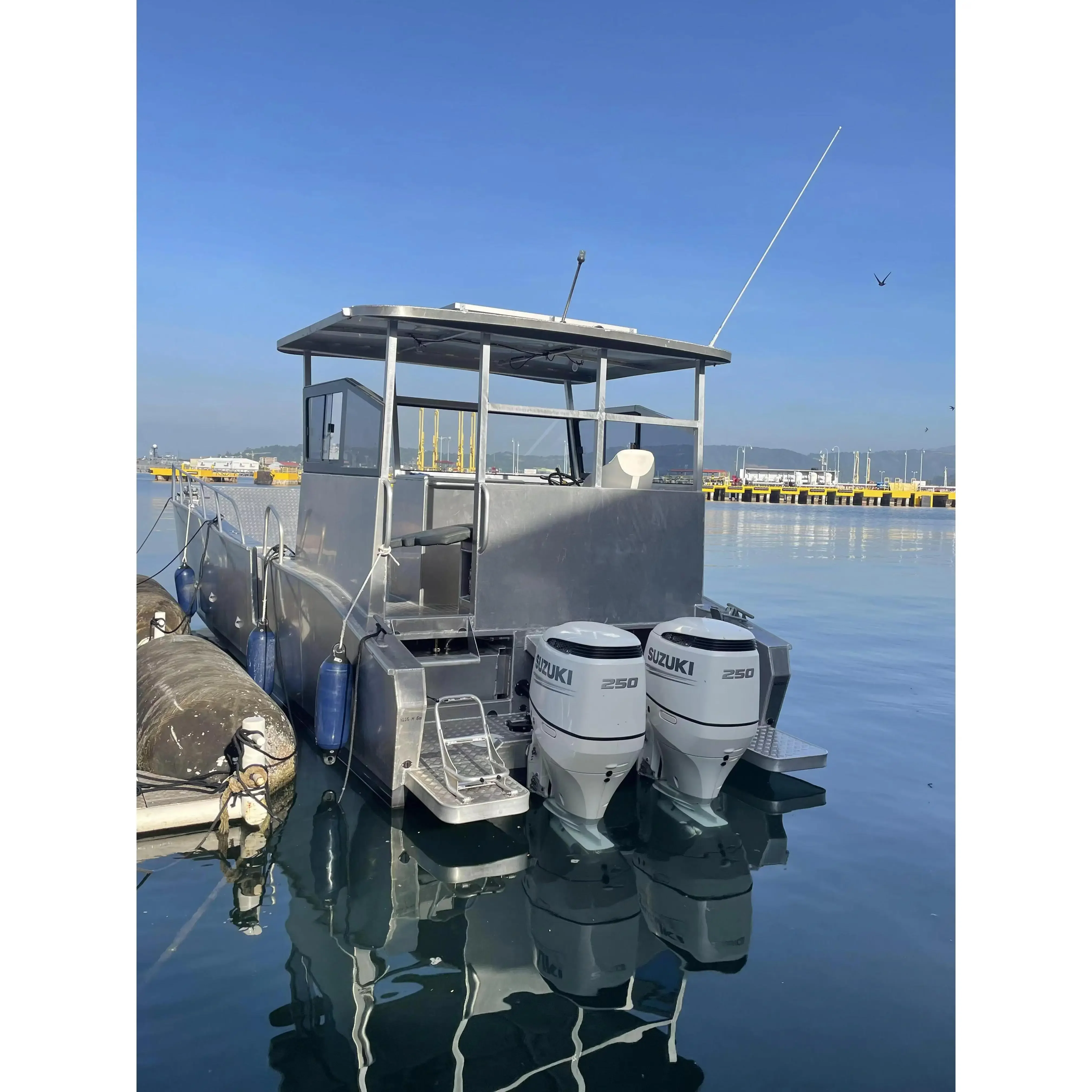 15m 50ft Transport Boat 15 to 50 tons Cargo Offshore Aluminum Landing Craft Barge