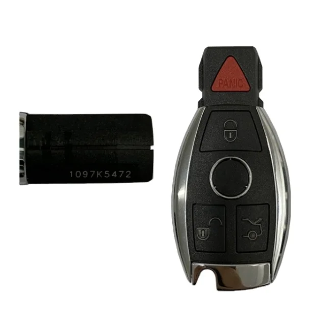 Оригинальный смарт-ключ для Mercedes 3 + 1 кнопки 315 МГц Blade HU64 FBS4 без ключа go IYZDC12K