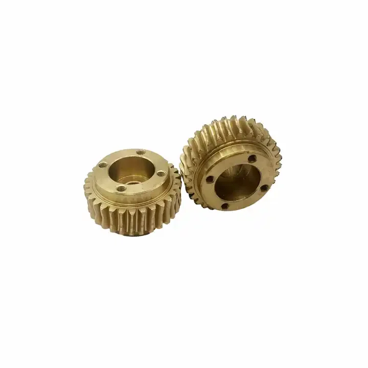 Custom Cnc Machining Stainless Steel Pinion Gear Shaft Spur Gear Brass Assembly Spiral Angular Straight Worm Gears