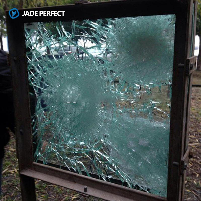 Decorated toughened laminated glass wall textured laminated glass for window