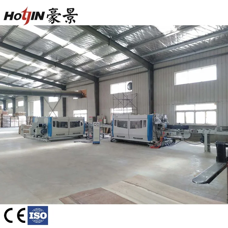 Factory Flooring Grooving Machinery Production Line For SPC