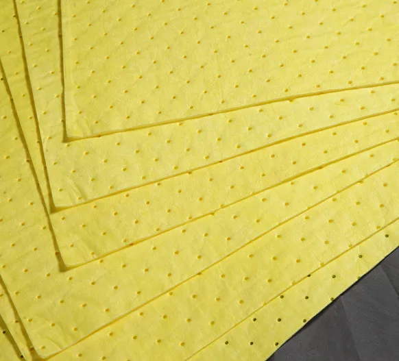 Custom Printing Logo Oil Absorbing Pat For Fuel Spill Absorbent For Safety