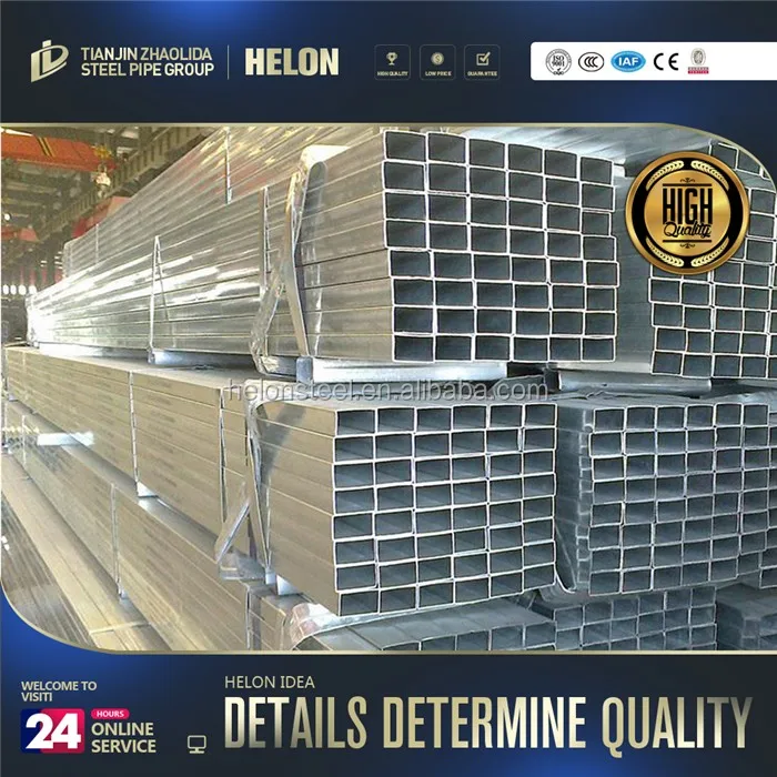Tianjin steel pipe Manufacture Of Carbon Seamless Galvanized rectangular Steel Pipes /square tube