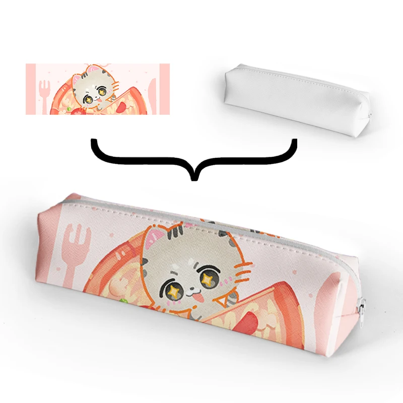 2024 Custom Teenage Girls School Stationery Pen Cases Beautiful Soft Pencil Case With Zipper