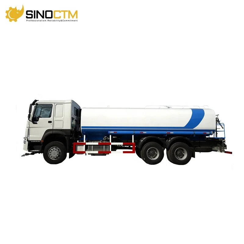 Sinotruk заводская цена 400 л.с. Howo 6x4 20000 л поливальный грузовик из нержавеющей стали Спринклер