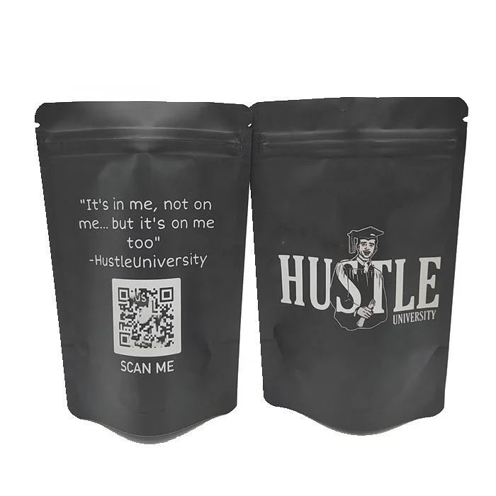 Mylar bag  3.5g mylar bag in stock  candy mini product  printed packets matte zip smell proof resealable baggies