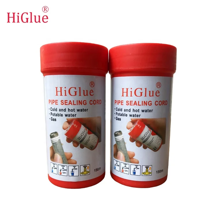 WRAS Approval pipe sealing cord non curing coated multifilament 160m pipe thread seal tape PTFE 50M 160M