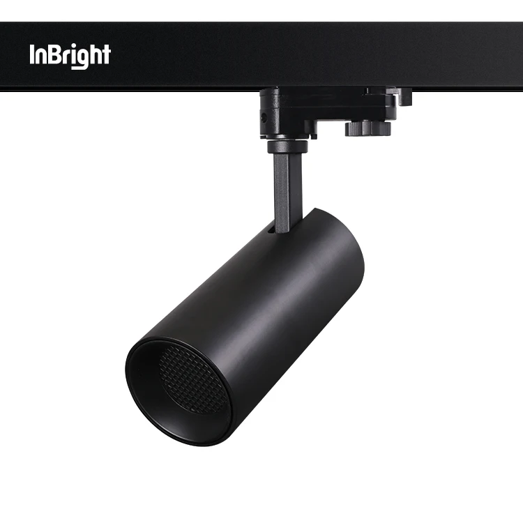 Adjustable Beam Angle Indoor LED track light for project 14W 20W 26W 32W CCT changeable COB Led track Spotlight