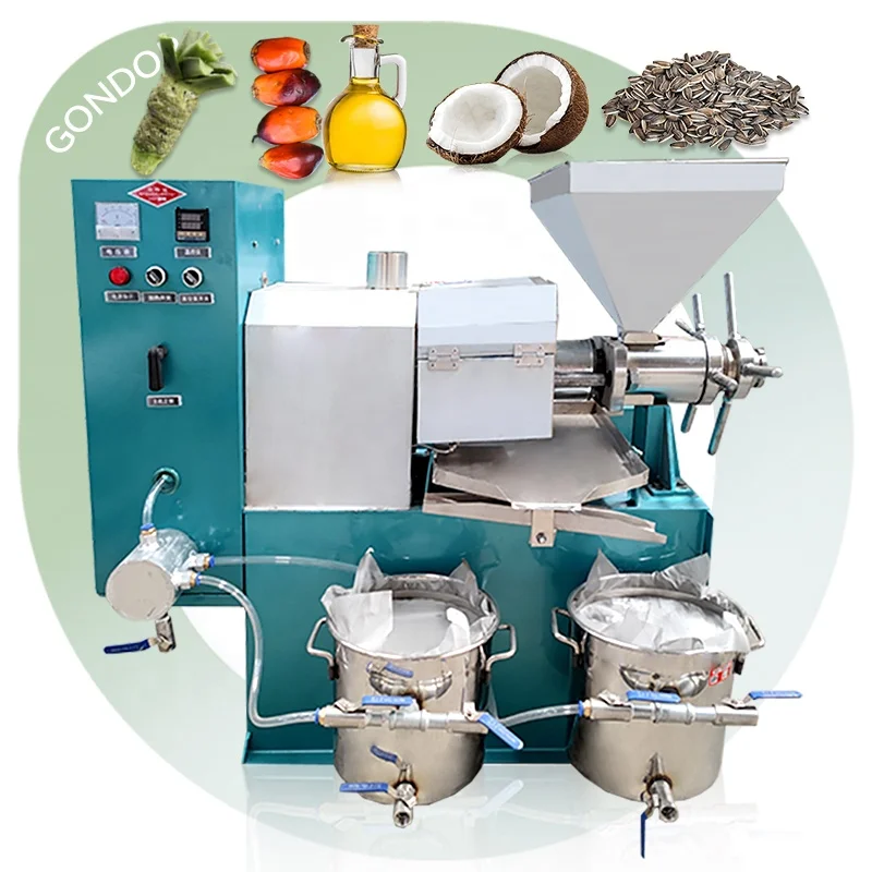 Rice Bran Industry Screw Mini Mill Cold Press Extraction Coconut Oil Machine Prices in Sri Lanka for Sale