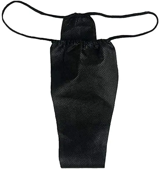 Disposable Thongs for Spa Women Underwear Bikini Panties Perfect for Tanning Waxing Individually Wrapped