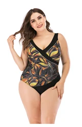 Plus Size Push Up Women Hight Waist Bikini Set Swimsuit Bathing Suit Beachwear Large Size Swimwear