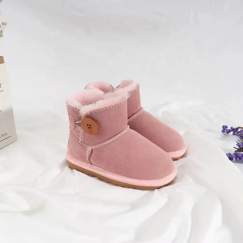 Kid Snow Boots Best Quality New Style Warm And Comfortable Children Winter Fur