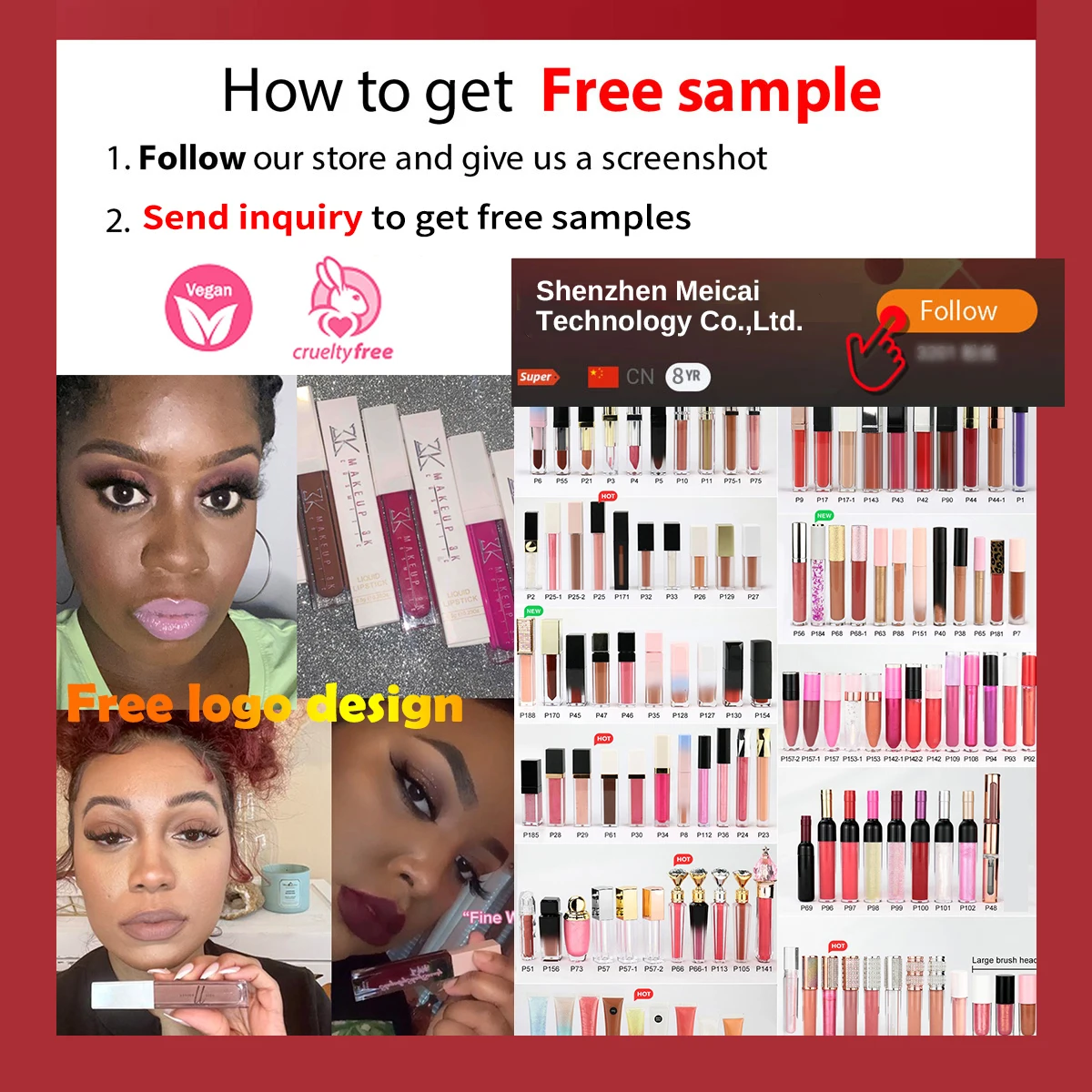 Wholesale waterproof liquid lipstick vegan nude lipstick private label matte liquid lipstick
