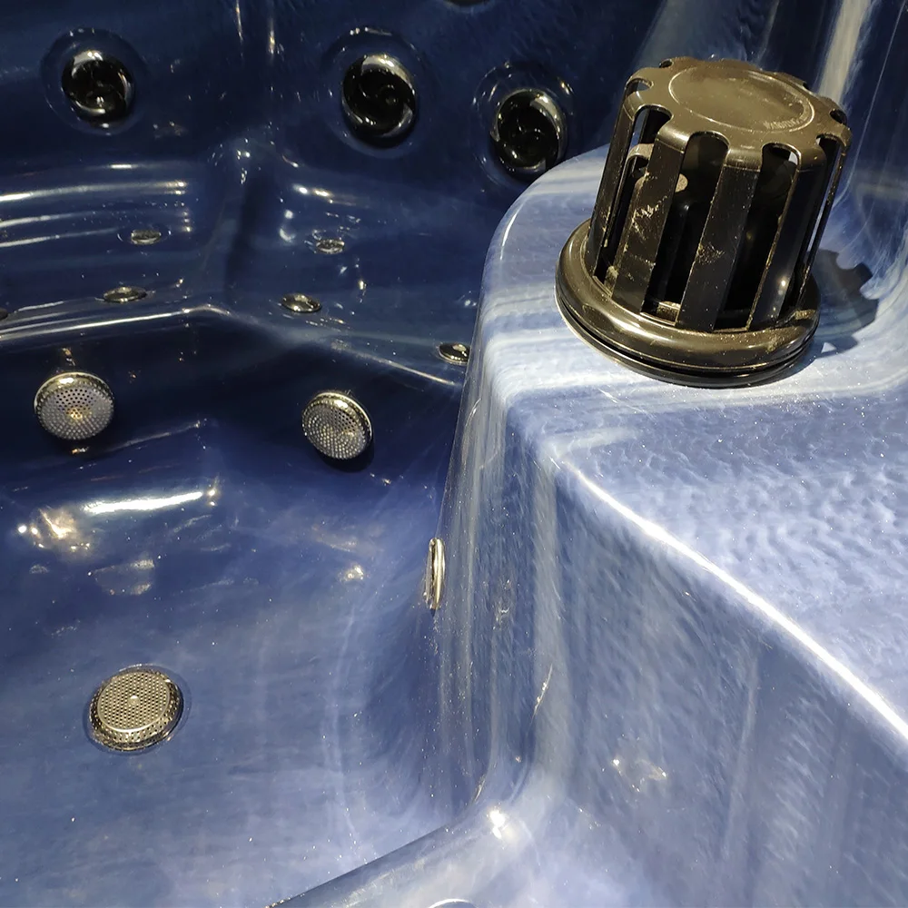 Classic acrylic 6 persons round whirlpool spa piscine outdoor BG-8811