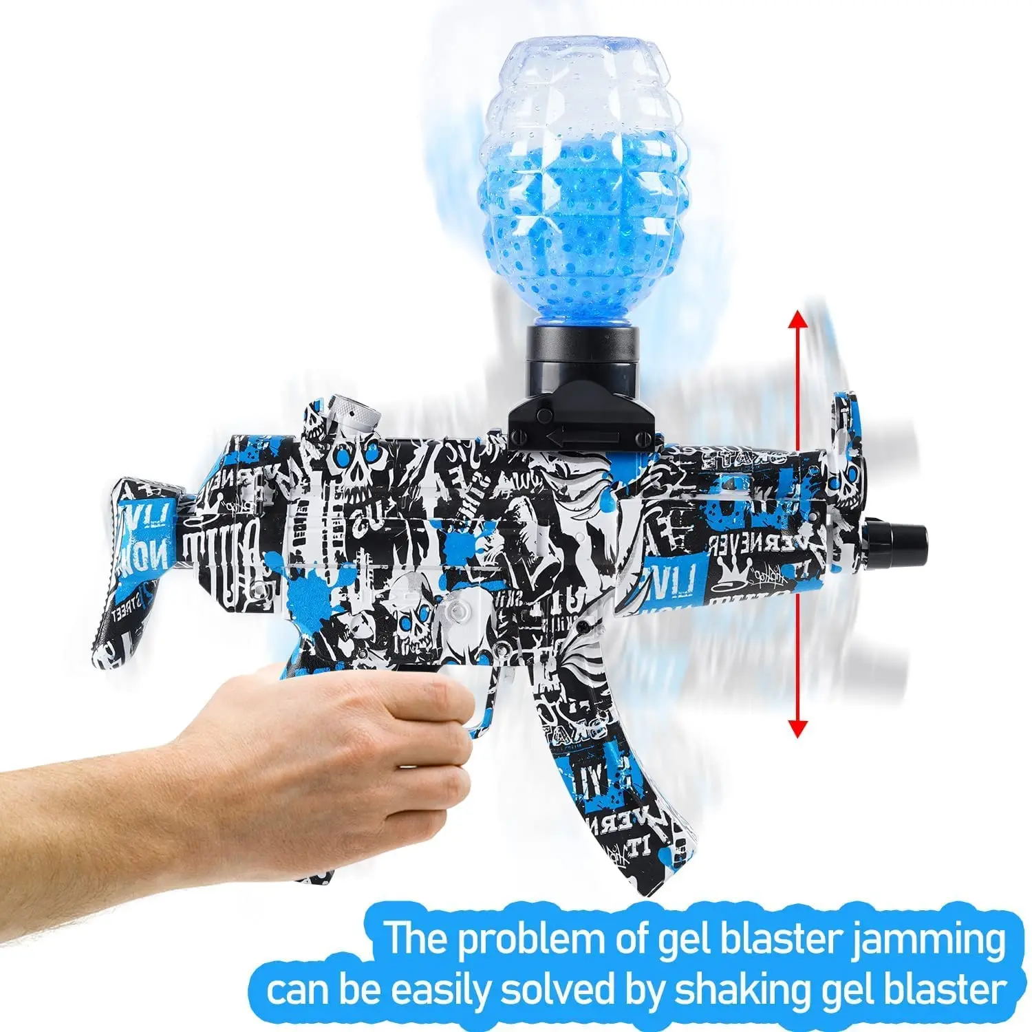 Outdoor Toy Gun P90 Gel Blaster,Water Gel Blaster