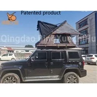 Новый дизайн треугольная алюминиевая твердая оболочка складная палатка на крышу для
