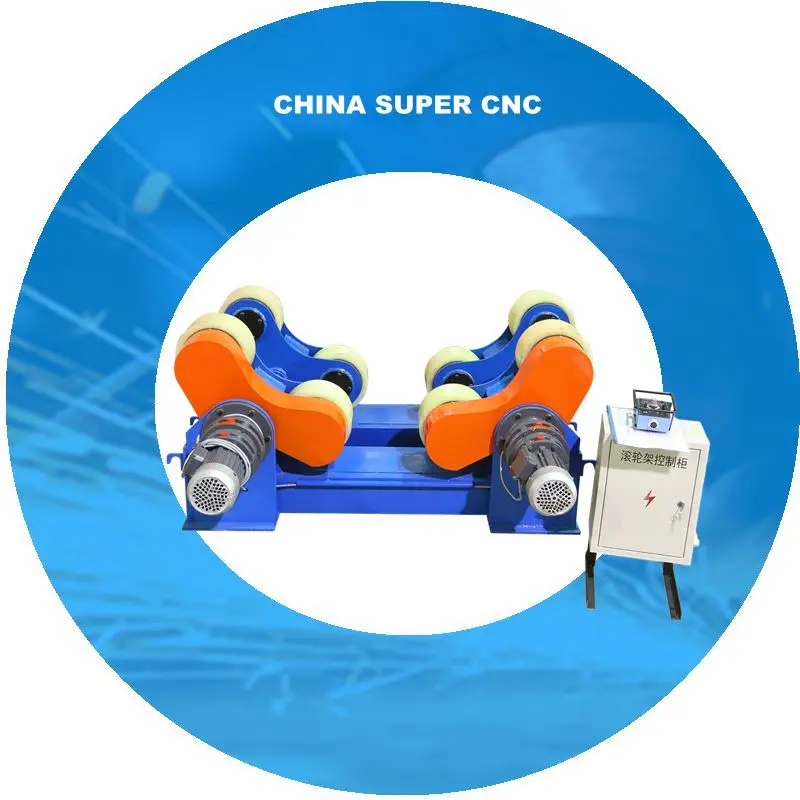 supercnc Automatic Welding Pipe Roller Rotator Tank Turning Roll tube tank Automatic Welding Turning Roll