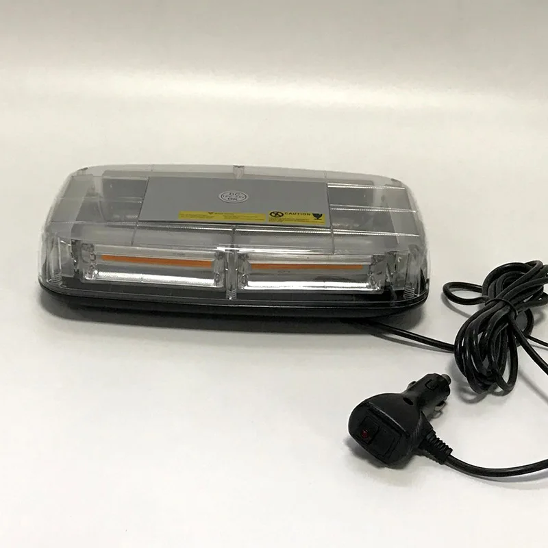 36W Car Strobe COB Anti-fog Warning Emergency Frequency Flashing Roof Magnetic Ceiling Light