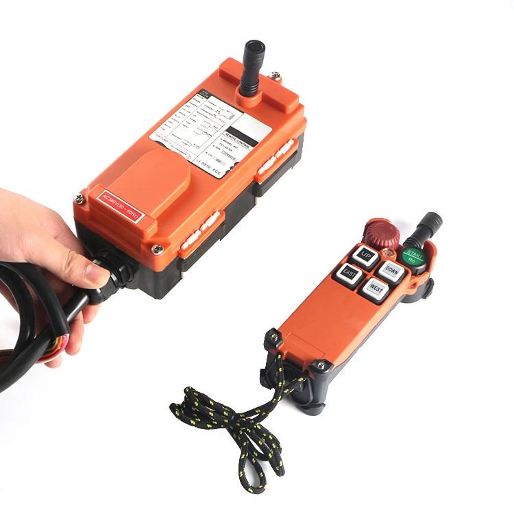 Super Truck Crane Hoist ControlIndustrial Radio Remote Control System Controller F21-4D/4S