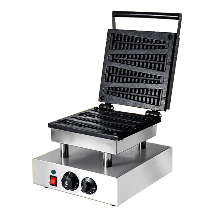 
110V 220VLolly Christmas Trees Shape Waffle Maker egg waffle making machine 