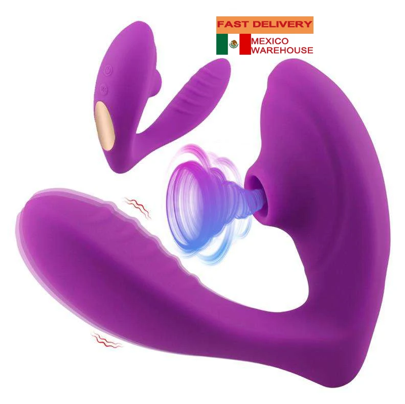 Rabbit Vibrator Thrusting Dildo Sucking Licking Sex Toys for Woman Clits Massager