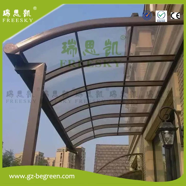
windproof large shade Aluminum Hard Top Polycarbonate Pergola gazebo shed patio cover in china 