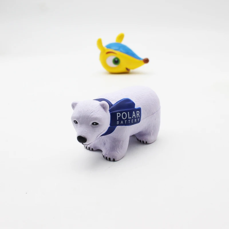 2021 New Fidget Custom Bulk Molding Banana Dumpling White Sea Bear Globe Squish Stress Ball Toys