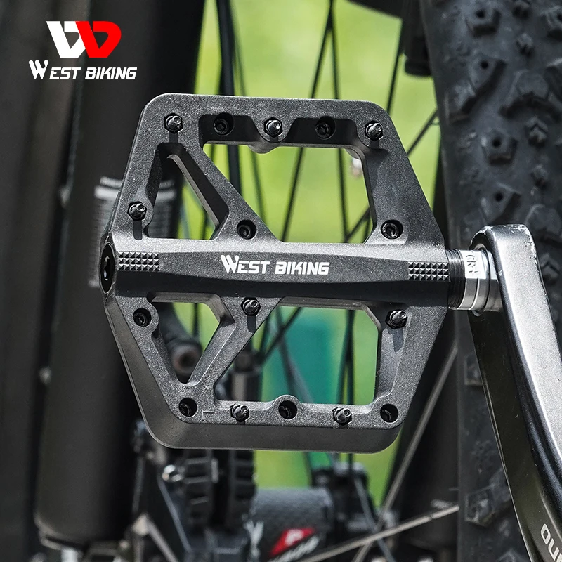 Велосипедная педаль WEST BIKING, усиленная стекловолокном, устойчивая к дождю, пыле-и ультрафиолету, 6 цветов