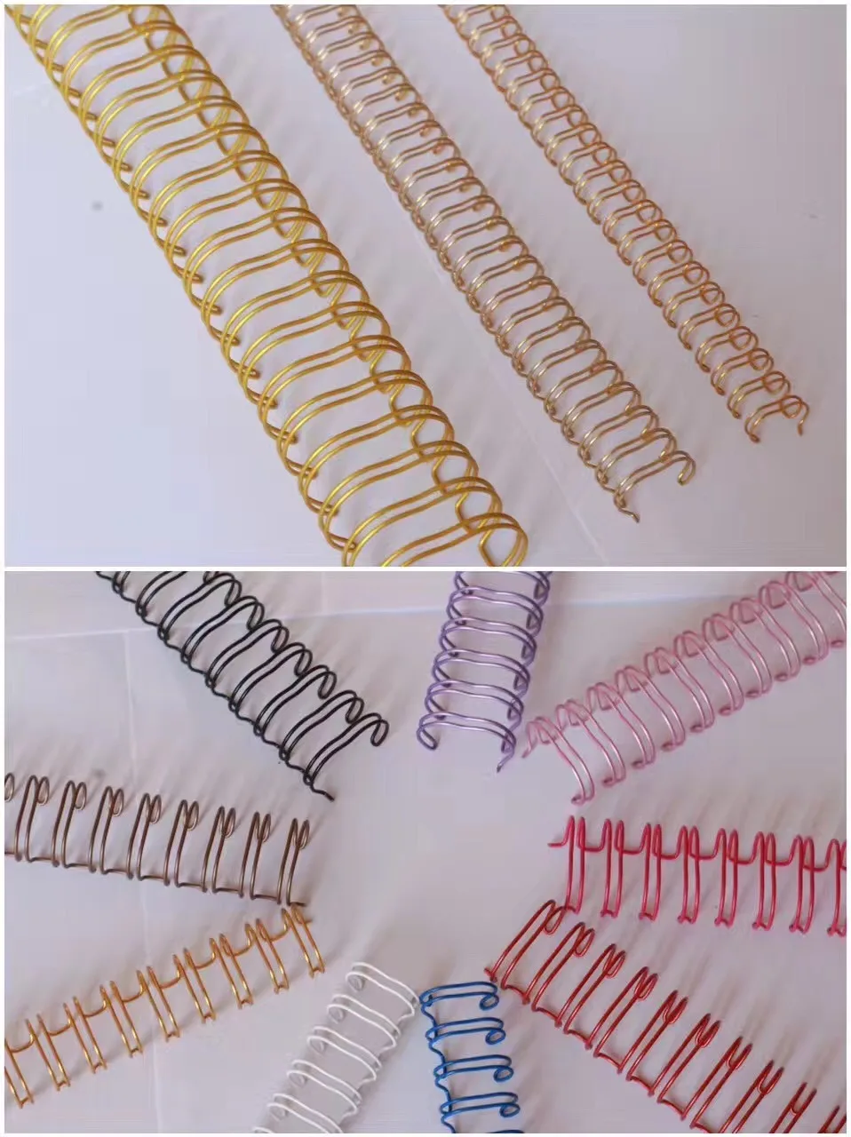 Minerals & Metallurgy Double Loop Wire Book Binding Wire, Double Loop Wire Binding Wire O Loop, Double Loop Wire Spool