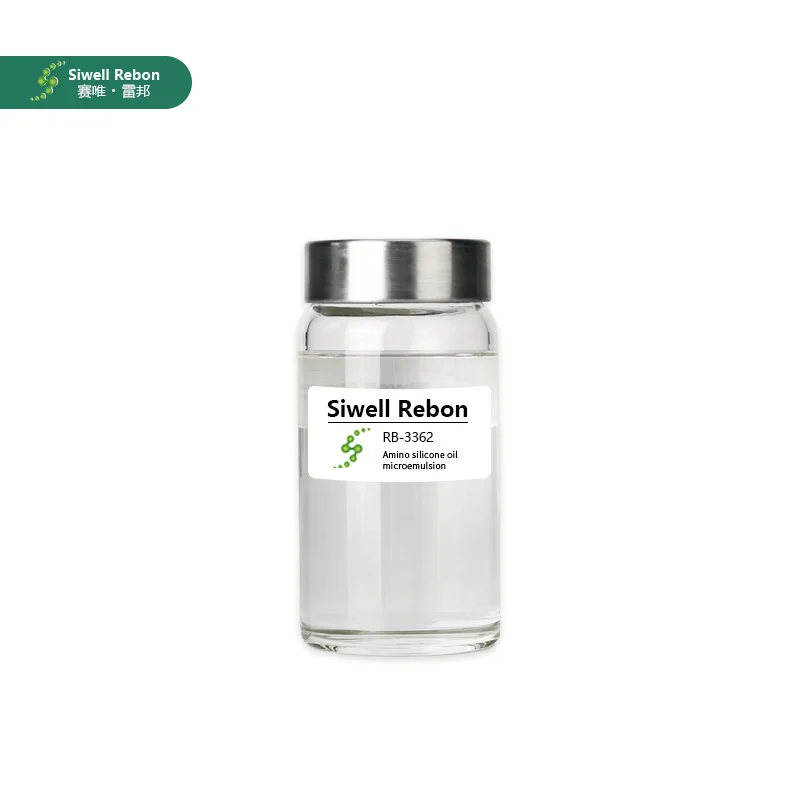 RB-3362 Amino silicone oil Large molecular weight and small particle size High foaming