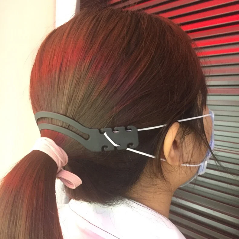 
Silicone Adjustable Buckle Rope Ear Hooks Protection Extension Strap for face cover ears protecting ear saver 