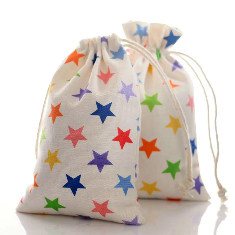 Merchandise china cheap polyester promotional draw string rainbow bag and sandals