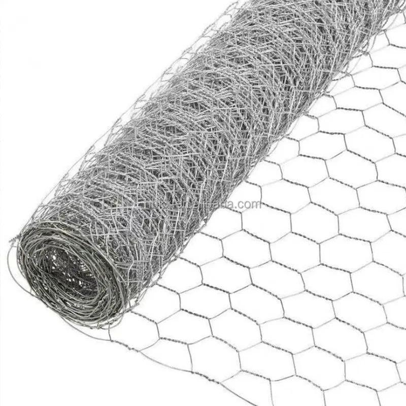 Galvanized wire mesh enclosure breeding net twisted hexagonal mesh roll corn for pig farming cattle and sheep mountain fence net
