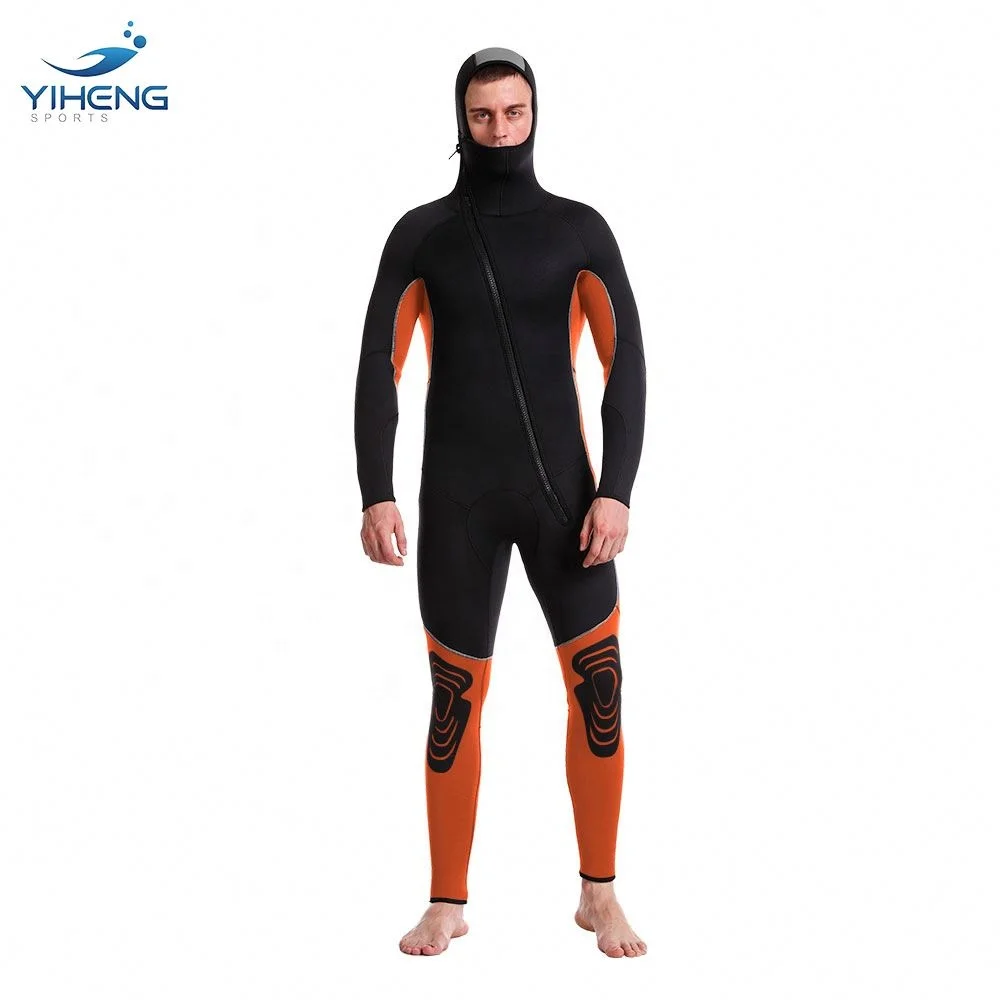 YIHENG Good Price Uv Protection Nylon Aqua Sport Front Zipper Diving Dry Suit