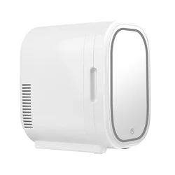 Electric Luxury 8L Makeup Skincare   Cosmetics Display Fridge Small Car Fridge